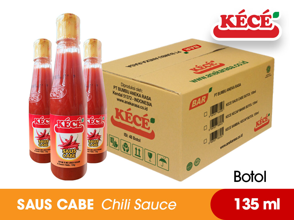 Saus Cabe KECE Botol 135 ml